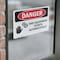 Signmission This Equipment Starts Automatically Danger Sign, Vinyl Decal, 10in W x 7in L, 2PK OS-2PACK-DS-D-710-L-2325 - alternate 6